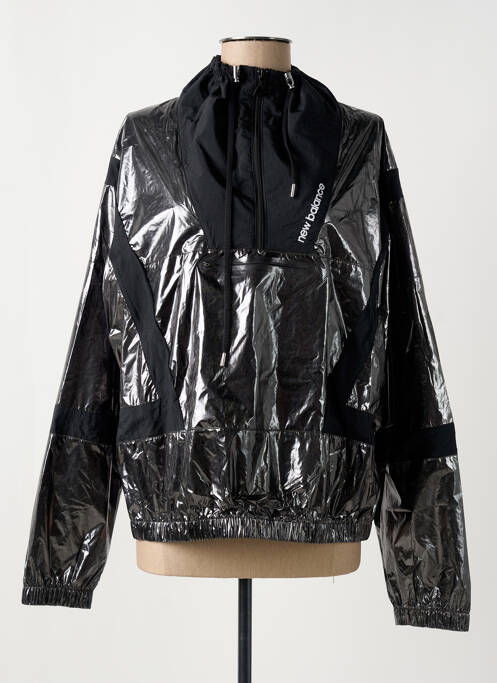 Jachetă vânt negru NEW BALANCE femeie