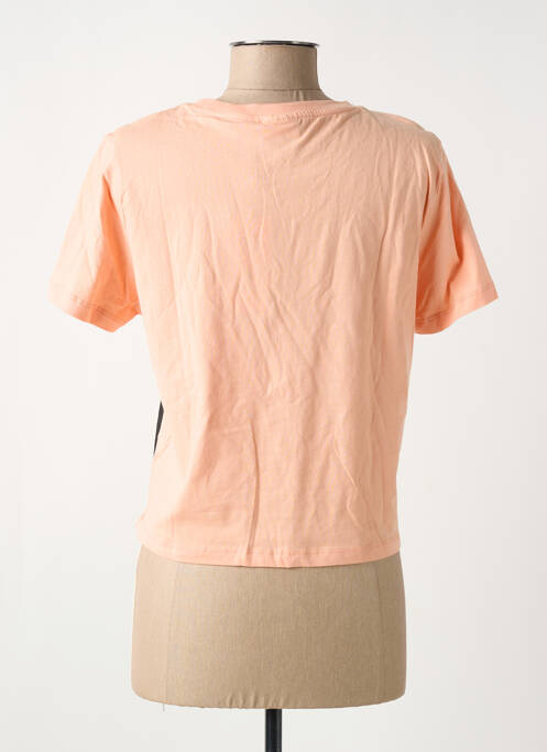 Tricou serigrafie mâneci scurte roz FILA femme