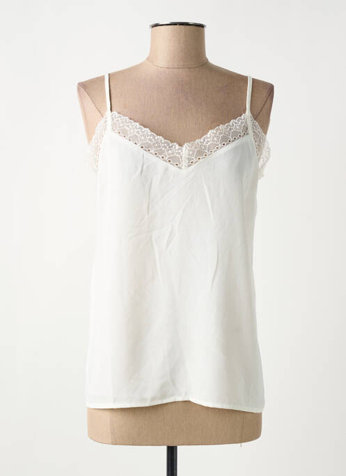 Top alb GRACE & MILA femeie