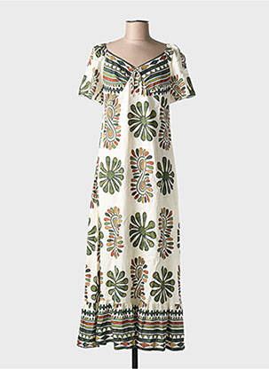 Rochie lungă verde C'FLO femeie