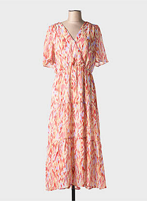 Rochie lungă bej GRACE & MILA femeie