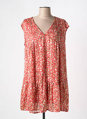 Tunică mâneci scurte roșu C'FLO femeie