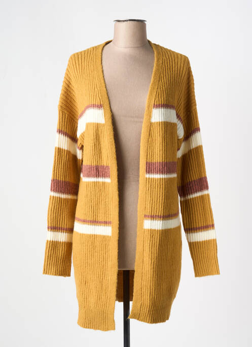 Vestă cu mâneci lungi galben V.CODE femeie