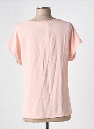 Top mâneci scurte mâneci scurte roz CERISE BLUE femeie