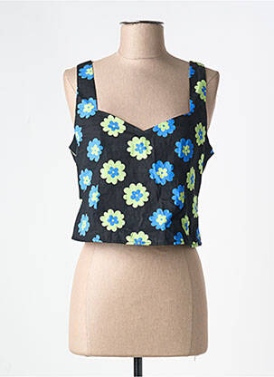 Top negru ELLI WHITE femeie