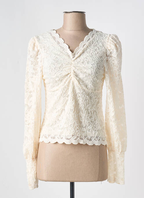 Top bej ELLI WHITE femeie