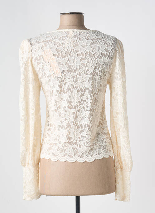 Top bej ELLI WHITE femeie