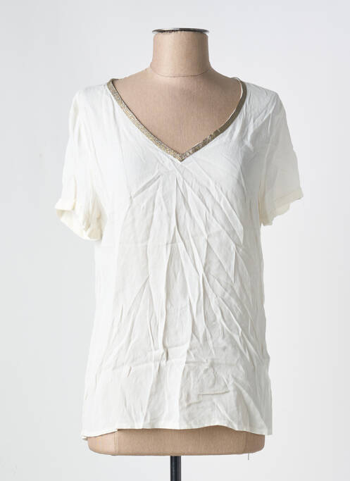 Top alb AKOZ DE TOI femeie