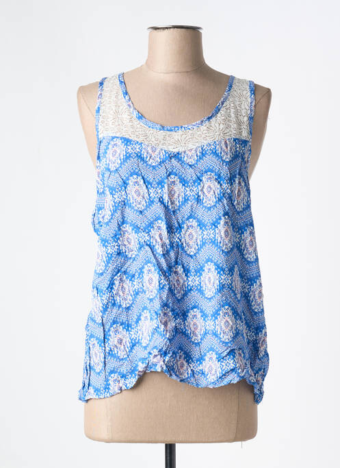 Top albastru CERISE BLUE femeie