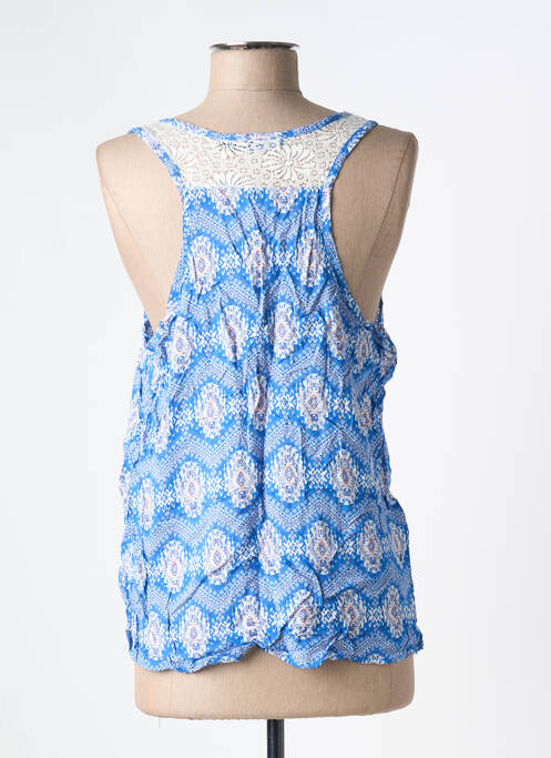 Top albastru CERISE BLUE femeie