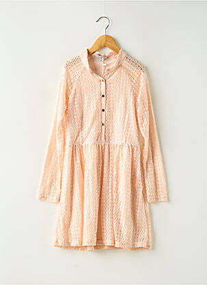 Rochie midi roz MINI MIGNON fată