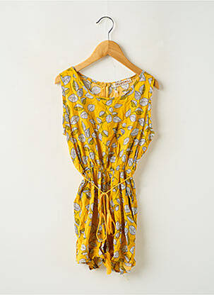 Salopetă scurtă galben PM LOVING fată