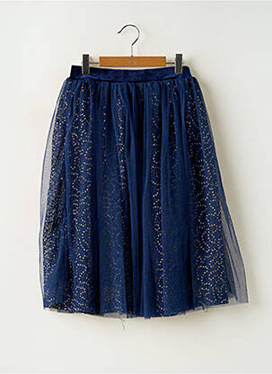 Fustă midi albastru ALICIA & HEKTOR fată