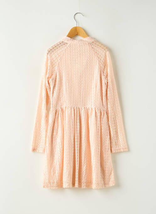 Rochie midi roz MINI MIGNON fată