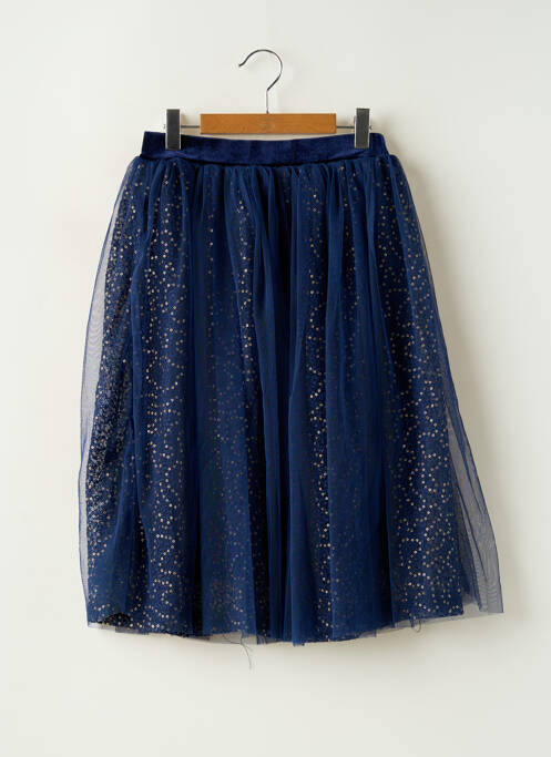 Fustă midi albastru ALICIA & HEKTOR fată