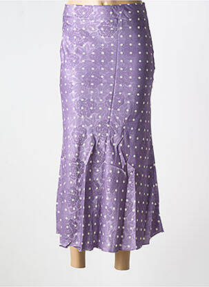 Fustă lungă violet ELLI WHITE femeie