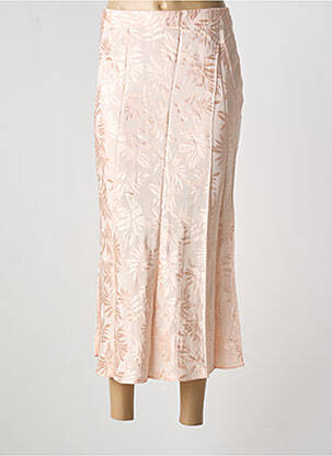 Fustă lungă roz MARAISLISE femeie