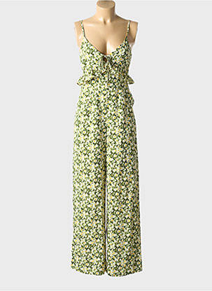 Salopetă-pantalon verde ELLI WHITE femeie