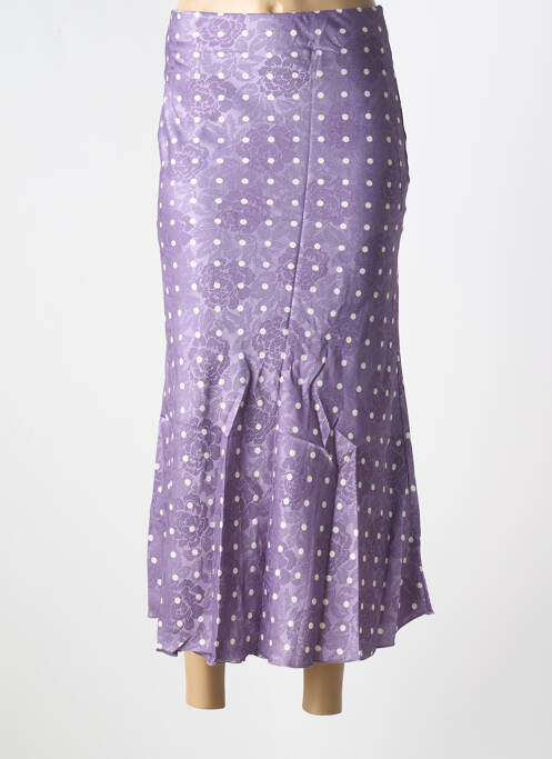 Fustă lungă violet ELLI WHITE femeie