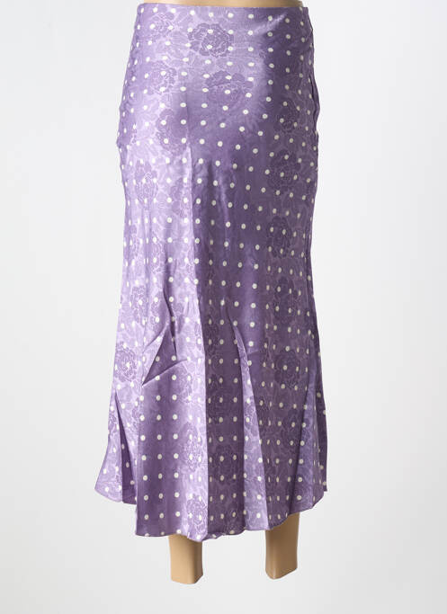 Fustă lungă violet ELLI WHITE femeie