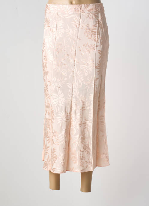 Fustă lungă roz MARAISLISE femeie