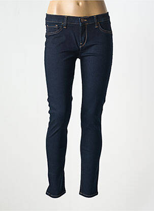 Blugi skinny elasticitate talie joasă albastru LTB femeie