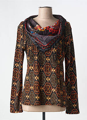 Pulover portocaliu 101 IDEES femeie