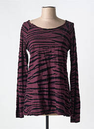 Tricou mâneci lungi mâneci lungi violet COCOO MIN femeie