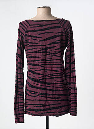 Tricou mâneci lungi mâneci lungi violet COCOO MIN femeie