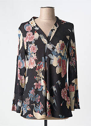 Tunică mâneci lungi negru ROMEO POUR JULIETTE femeie