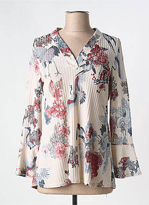 Tunică mâneci lungi bej ROMEO POUR JULIETTE femeie