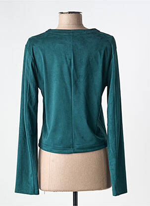 Jachete casual guler rotund verde ROMEO POUR JULIETTE femeie