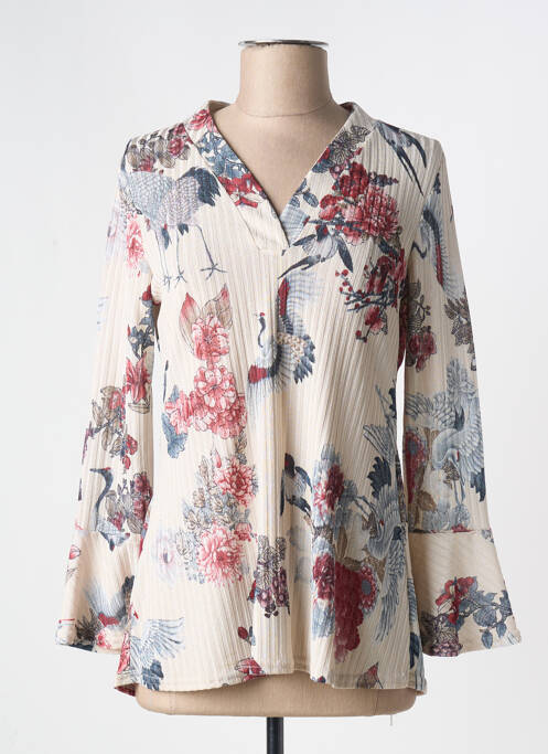 Tunică mâneci lungi bej ROMEO POUR JULIETTE femeie