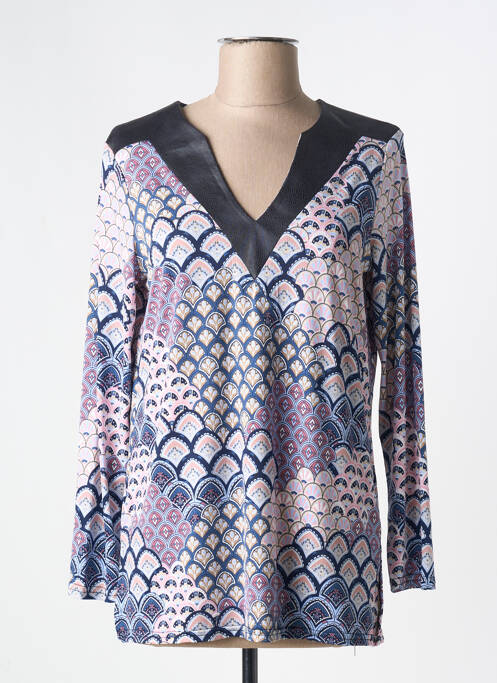 Tricou albastru MONACO COLLECTION femeie