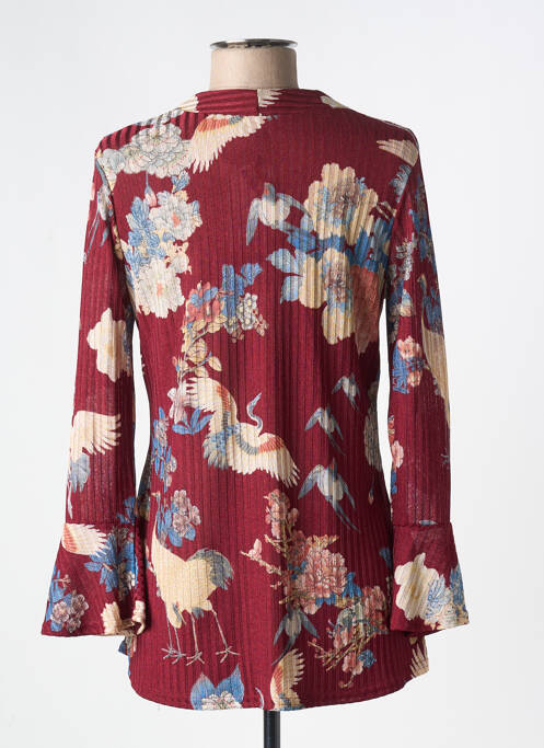 Tunică mâneci lungi roșu ROMEO POUR JULIETTE femeie