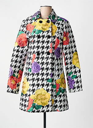 Palton lung negru HIPPOCAMPE femeie