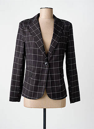 Sacou buzunare negru HIPPOCAMPE femeie