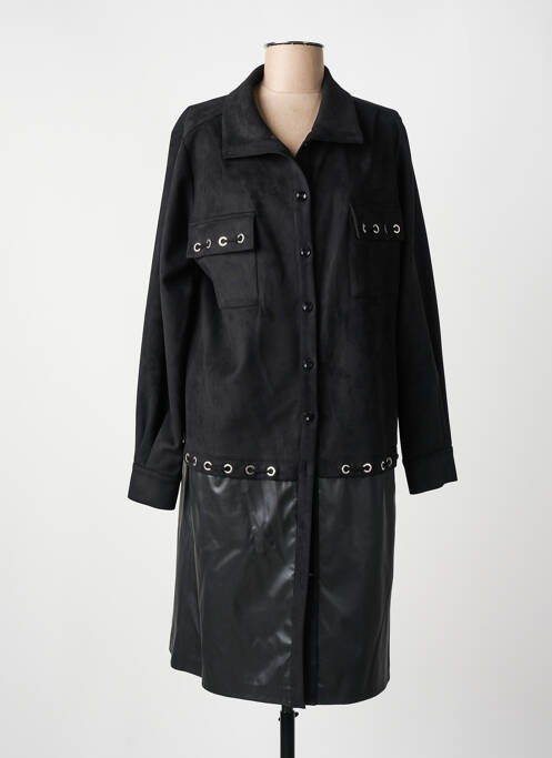 Palton lung negru ALAIN MURATI femeie