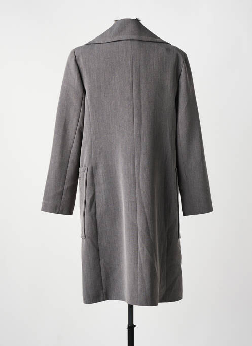 Palton lung gri HIPPOCAMPE femeie