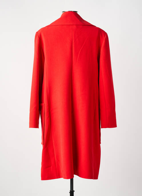 Palton lung roșu HIPPOCAMPE femeie