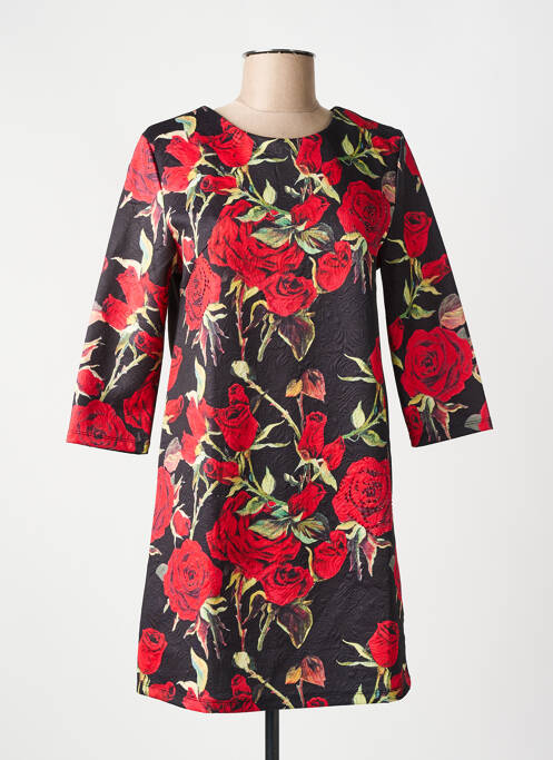 Rochie scurtă negru JAUNE ROUGE femeie