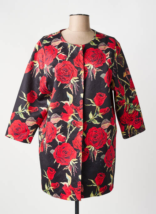 Palton scurt negru JAUNE ROUGE femeie