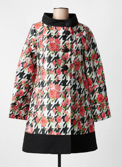 Palton lung negru HIPPOCAMPE femeie