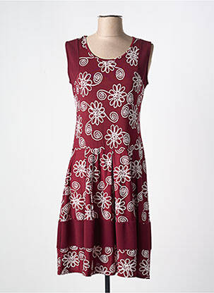 Rochie midi roșu ROMEO POUR JULIETTE femeie