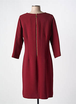 Rochie midi mâneci 3/4 mâneci 3/4 roșu ALAIN MURATI femeie
