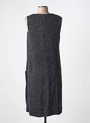 Rochie midi fără mâneci fără mâneci gri DRESS ADDICT femeie
