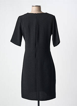 Rochie scurtă închidere cu fermoar la spate mâneci scurte negru ROMEO POUR JULIETTE femeie