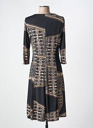 Rochie midi mâneci 3/4 mâneci 3/4 negru ROMEO POUR JULIETTE femeie