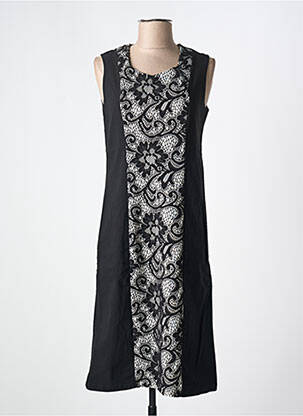 Rochie midi fără mâneci fără mâneci negru ROMEO POUR JULIETTE femeie