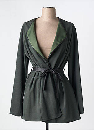 Jachete elegante buzunare verde ROMEO POUR JULIETTE femeie